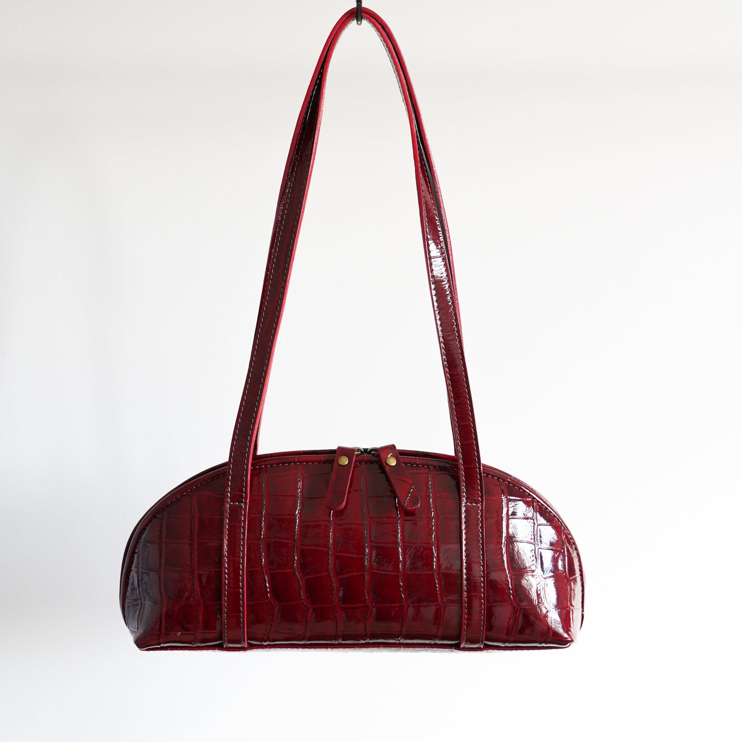 Cartera Gigi Croco Burdeo