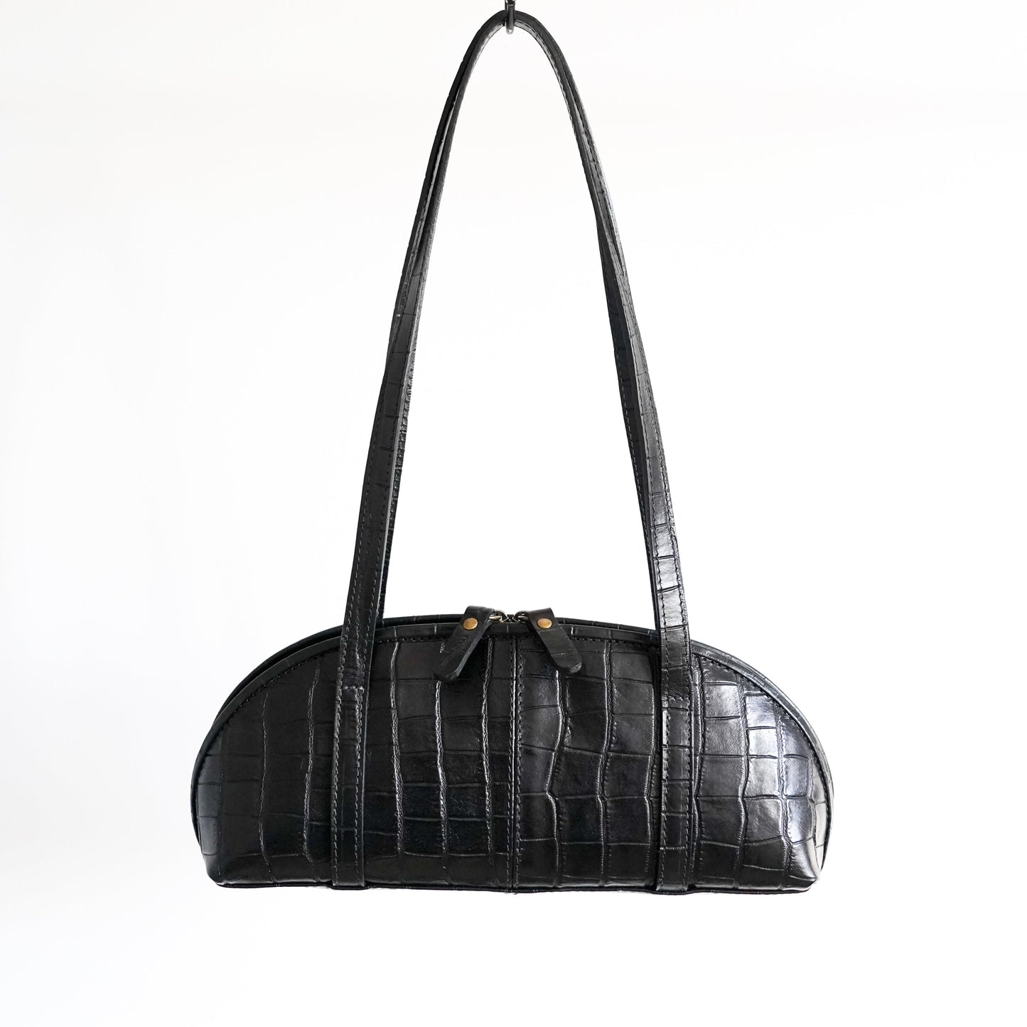 Cartera Gigi Croco Negro