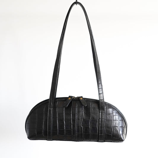 Cartera Gigi Croco Negro