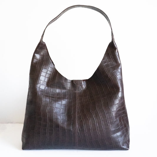 Maxi Tote Lucia Chocolate