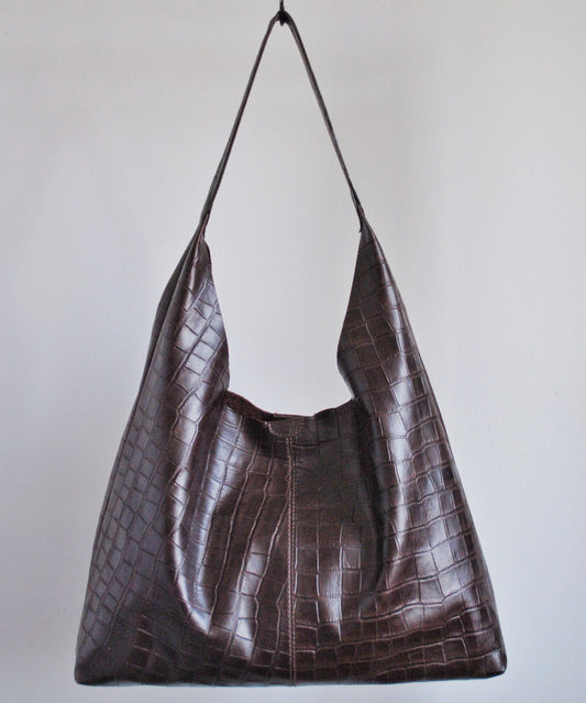 Maxi Tote Lucia Chocolate